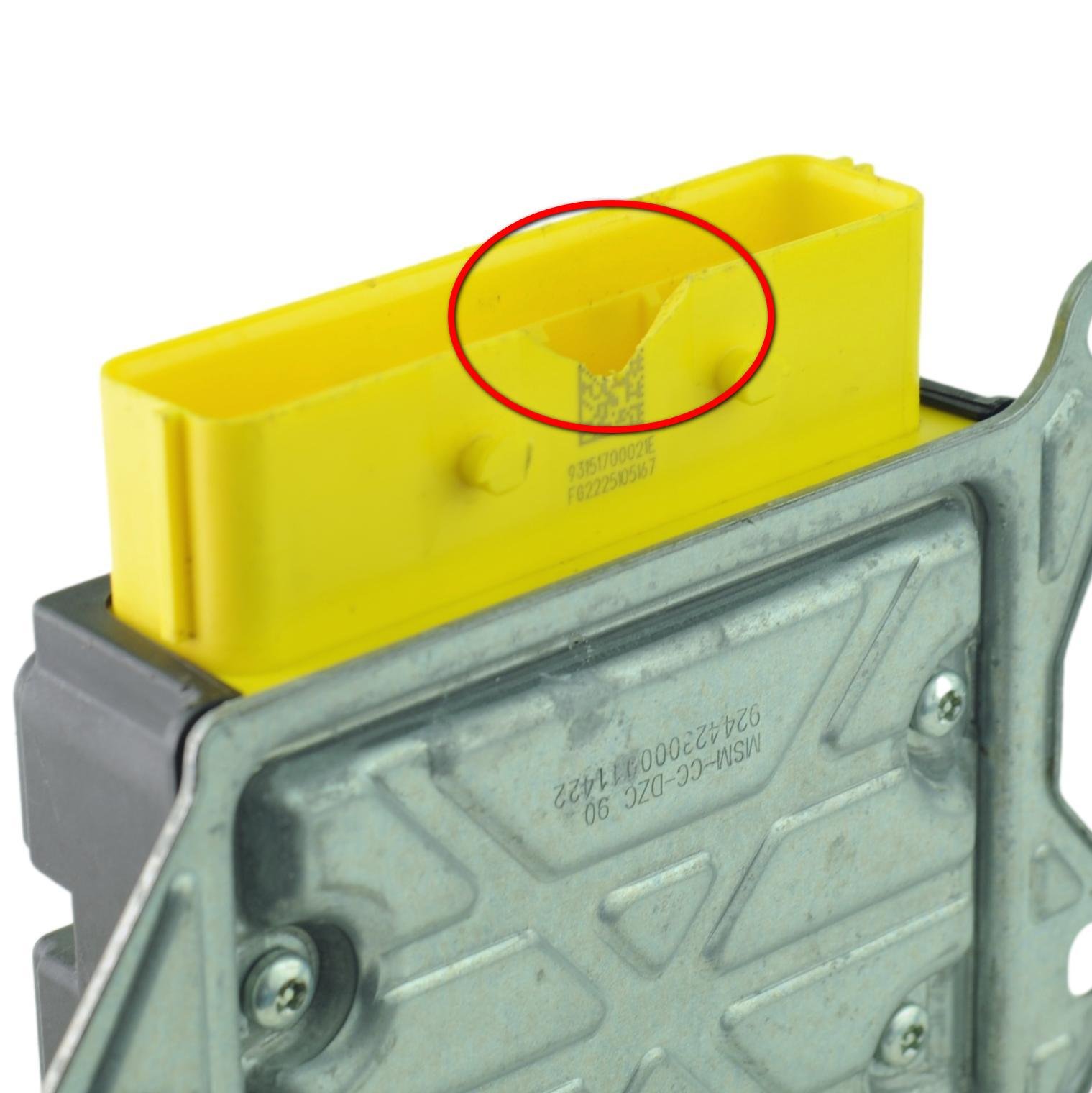 Airbag Control Unit 5Q0959655CG – Genuine VAG / Continental (Cracked Connector) - Image 2