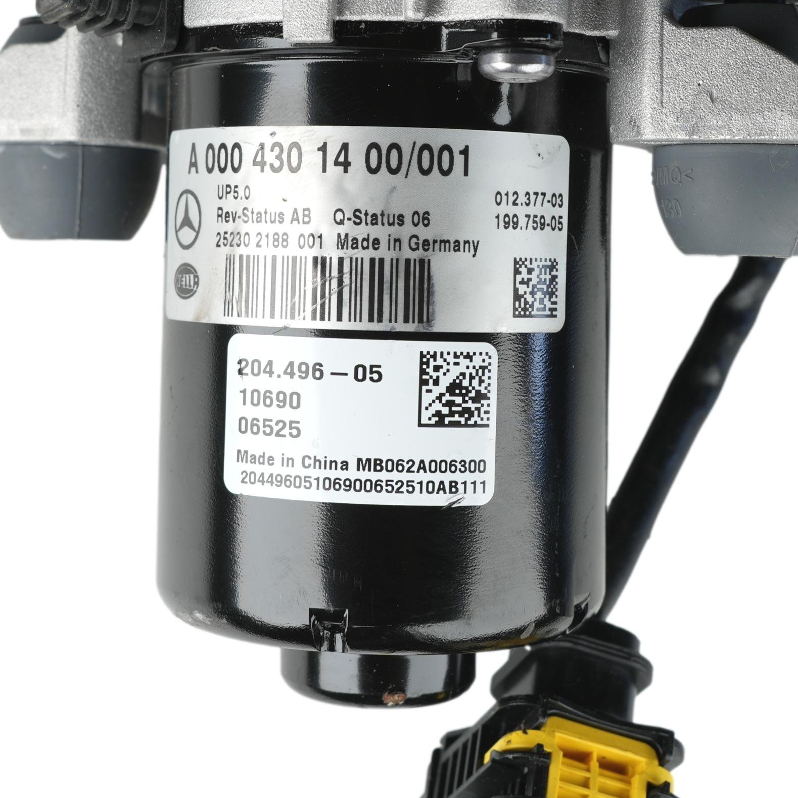 Genuine Mercedes-Benz Vacuum Pump UP5.0 Hella OEM A0004301400 New - Image 4