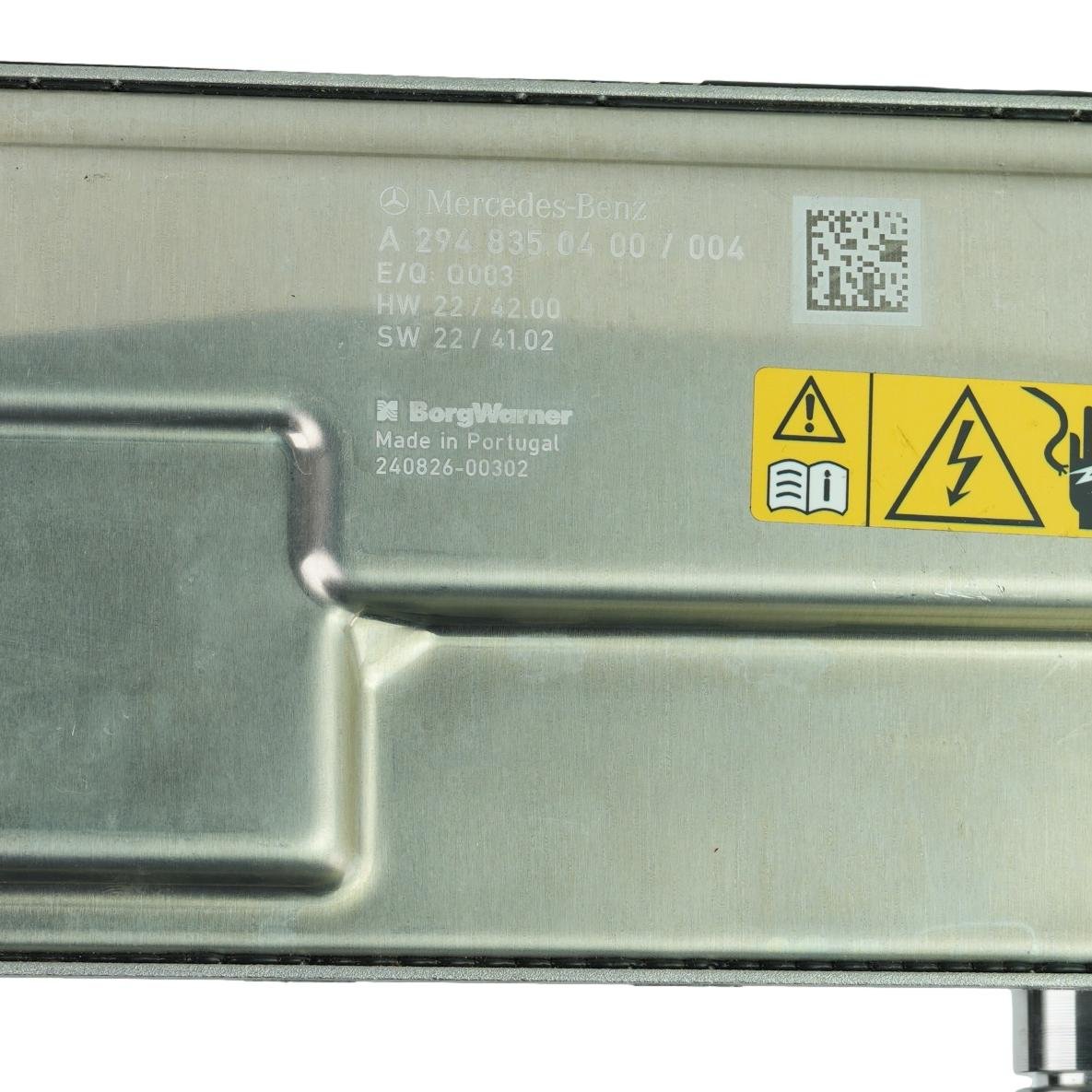 Genuine BorgWarner Battery Heater A2948350400 Mercedes-Benz EQE EQS High Voltage Coolant Heater NEW - Image 5