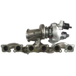Alternative view of Genuine BorgWarner Turbocharger 8657716 185597000143 BMW 7-Series G11 G12 Rolls-Royce N74 6.6 V12 Right Side NEW