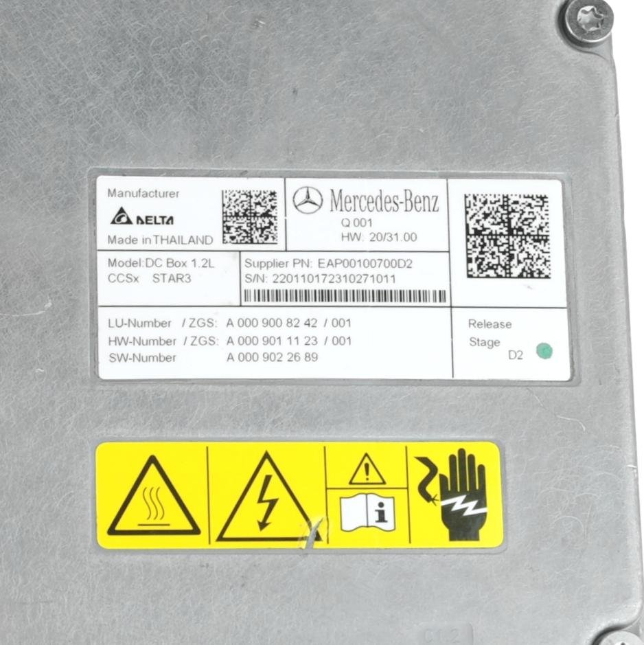 Genuine Mercedes Control Unit A0009008242 Delta EAP00100700D2 - Image 2