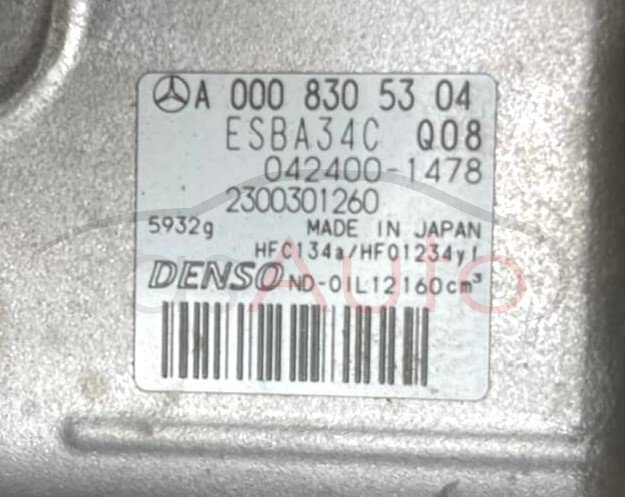 A/C Compressor A0008305304 / 042400-1478 Mercedes / Denso - Image 4
