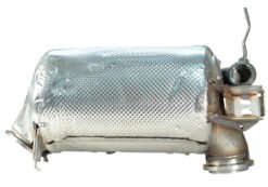 Alternative view of Diesel Particulate Filter (DPF) A6541406500  A6561401001 Mercedes-Benz