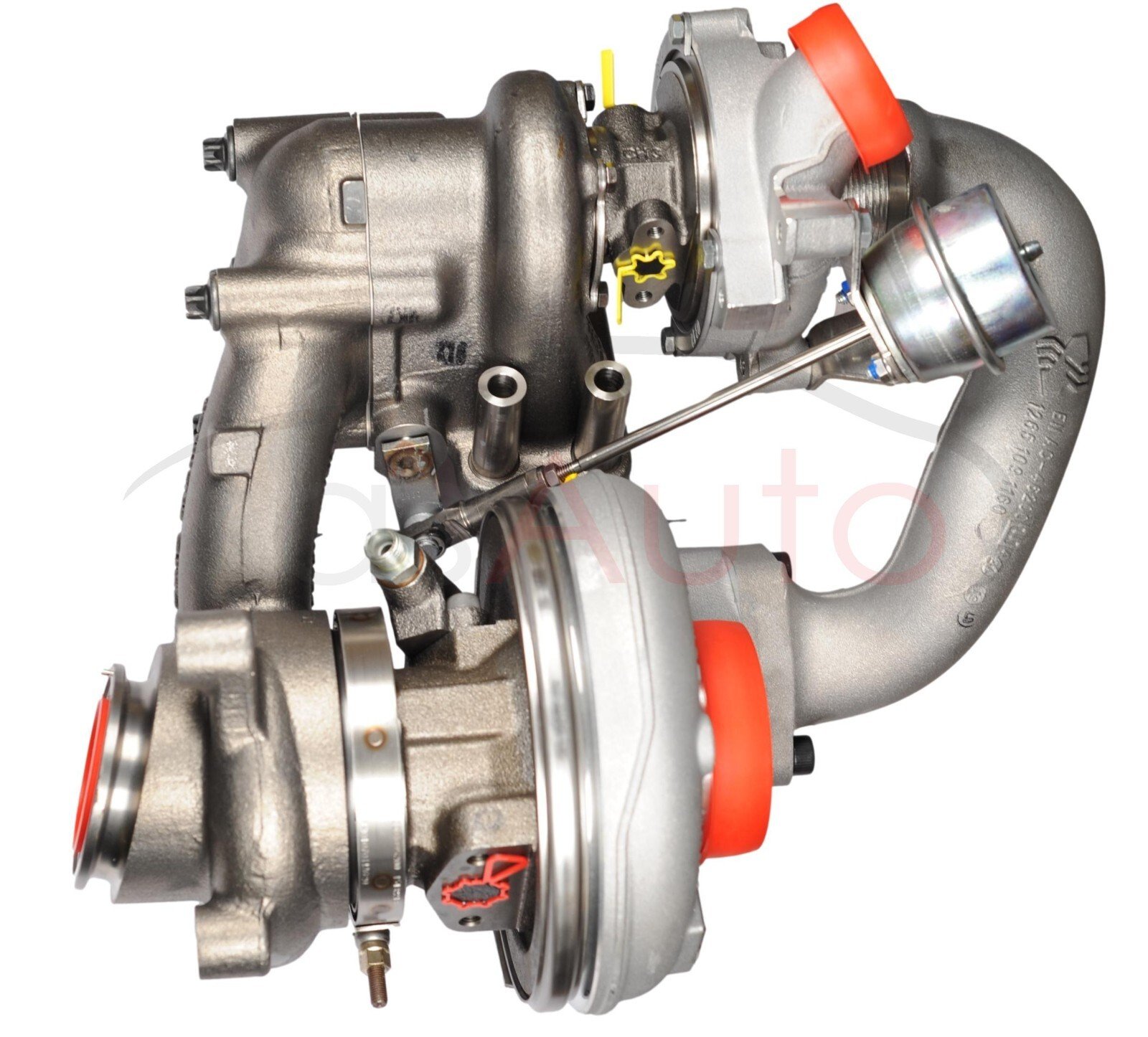 NEW Genuine BorgWarner R2S Twin Turbo K03 + B2 for Fiat Iveco Mitsubishi 3.0 - Image 2