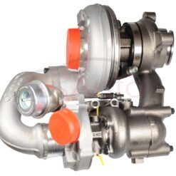 NEW Genuine BorgWarner R2S Twin Turbo K03 + B2 for Fiat Iveco Mitsubishi 3.0