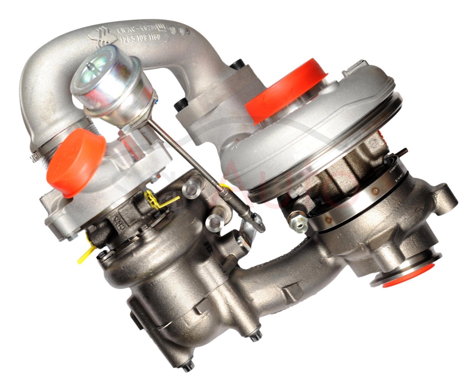 NEW Genuine BorgWarner R2S Twin Turbo K03 + B2 for Fiat Iveco Mitsubishi 3.0 - Image 4