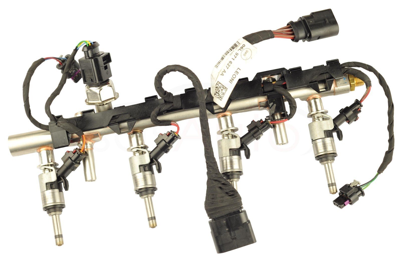 ✅ Fuel Rail with Injectors Sensor and Wiring Harness 06K133317AA 06K906036M VAG - Image 3