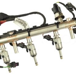 Fuel Rail with Injectors Sensor and Wiring Harness 06K133317AA 06K906036M VAG