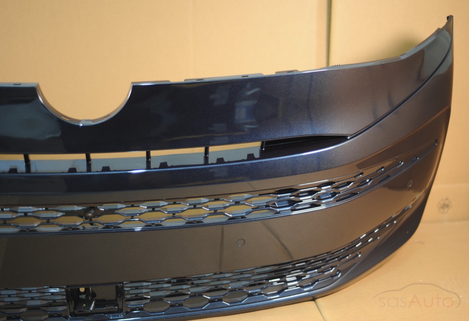 New Genuine VW T7 MULTIVAN Front Bumper 2022-2025 Starlight Blue - Image 5