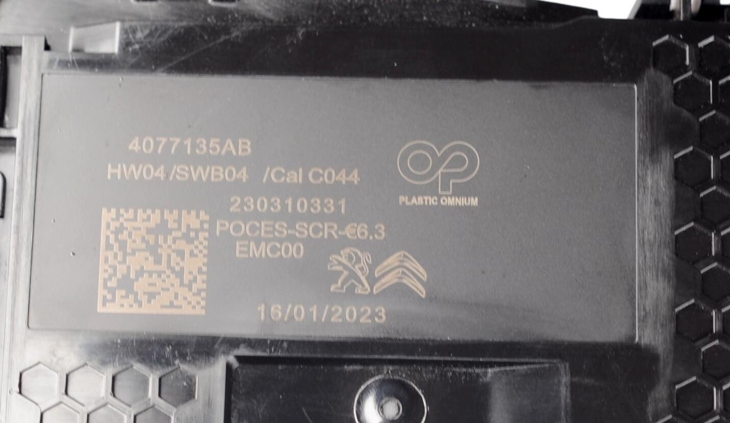 AdBlue Urea Pump 4077135AB PSA Peugeot Citroën Opel Vauxhall Euro 6.3 - Image 8