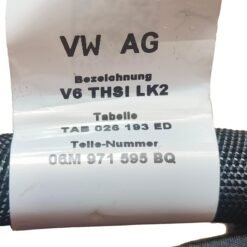 Alternative view of Engine Wire Harness 06M971595BQ Fits Audi Q7, Q8, VW Touareg 3.0 litre