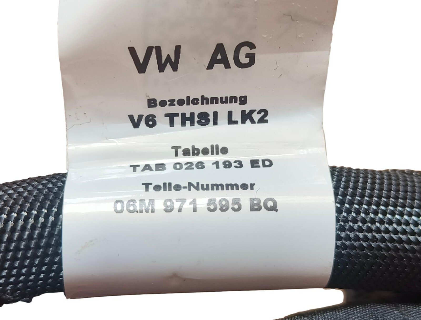 Engine Wire Harness 06M971595BQ Fits Audi Q7, Q8, VW Touareg 3.0 litre - Image 2