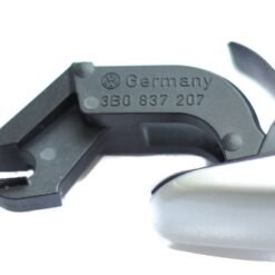 Alternative view of New, Genuine VW  Exterior Silver Door Handle 3B0837207 For Skoda, Seat, VW