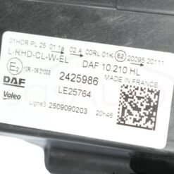 Genuine DAF LED Headlight Assembly Left / RHD Valeo 2425986 - Image 4