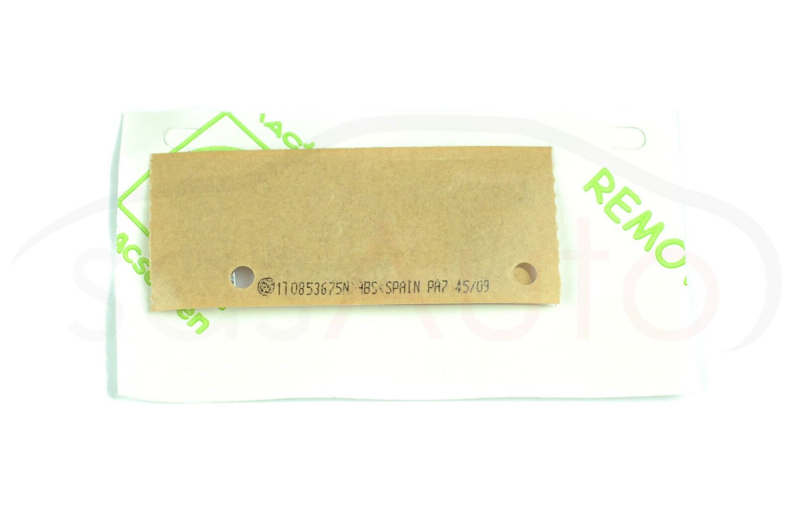 New Inscription Badge "TSI" Red 1T0853675N GQF for VW Touran - Image 3