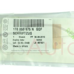 New Inscription Badge "TSI" Red 1T0853675N GQF for VW Touran - Image 4