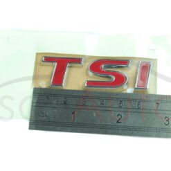New Inscription Badge "TSI" Red 1T0853675N GQF for VW Touran - Image 5