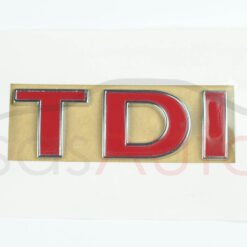 VW Crafter Inscription Badge "TDI" Red 2E0853675C
