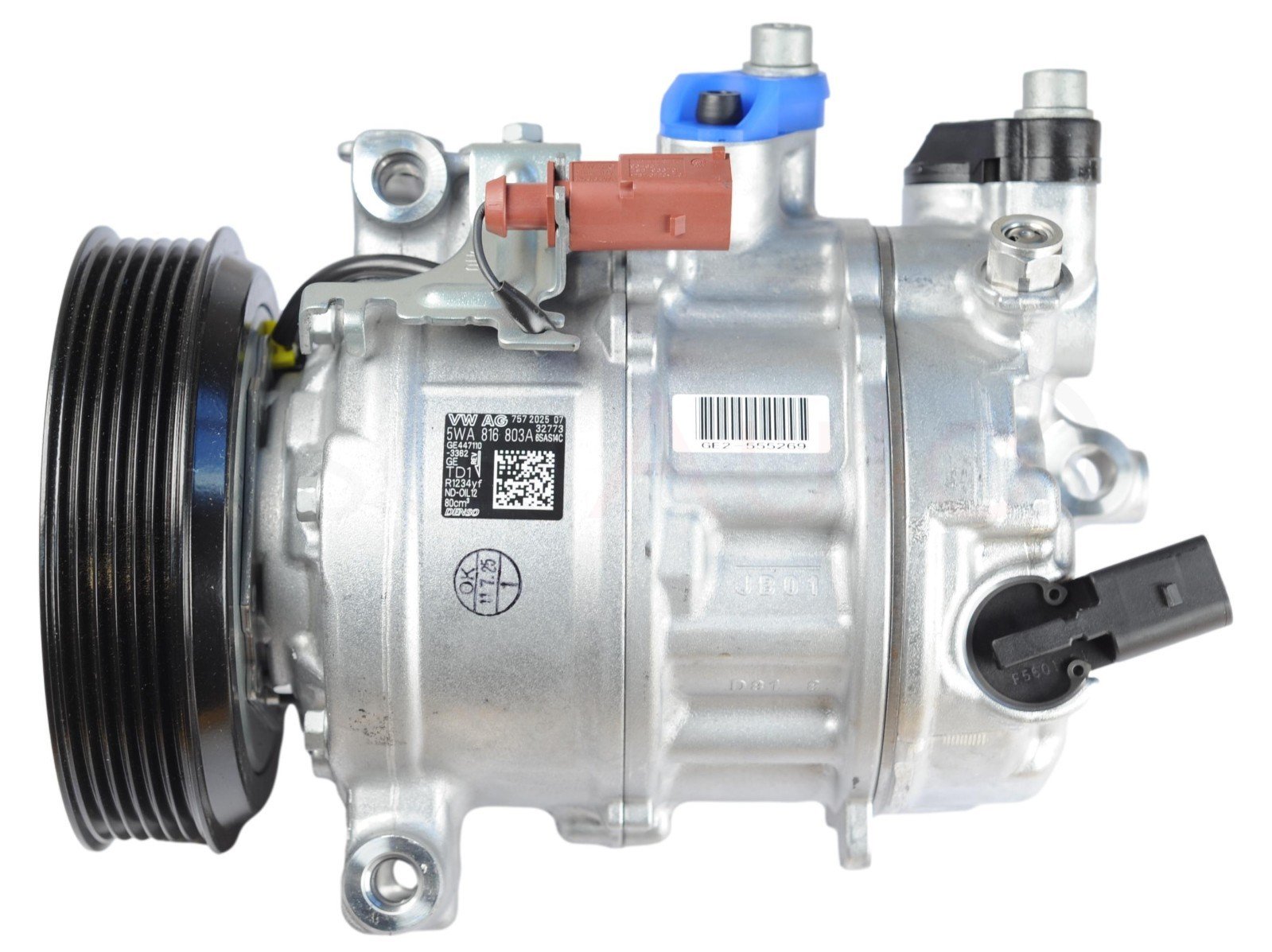 ✅Genuine A/C Compressor 5WA816803A Audi A3 Q3 Seat Leon Skoda Octavia VW Golf