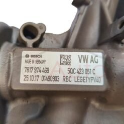 Alternative view of New, Genuine Steering Rack 5QC423051C for RHD Audi, Skoda, Seat, VW