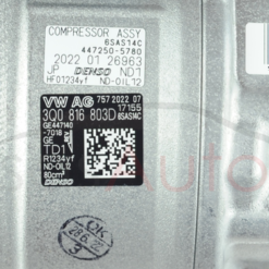 New A/C Compressor 3Q0816803D / 447250-5780 VAG / Denso - Image 5