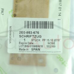 New Inscription Badge "TDI" Chrome 2E0853675 for VW Crafter - Image 3