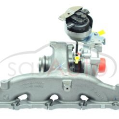 Alternative view of Turbocharger 53039880521  9812386080 Peugeot Boxer Citroen Jumper II 2.0 2.2 HDi