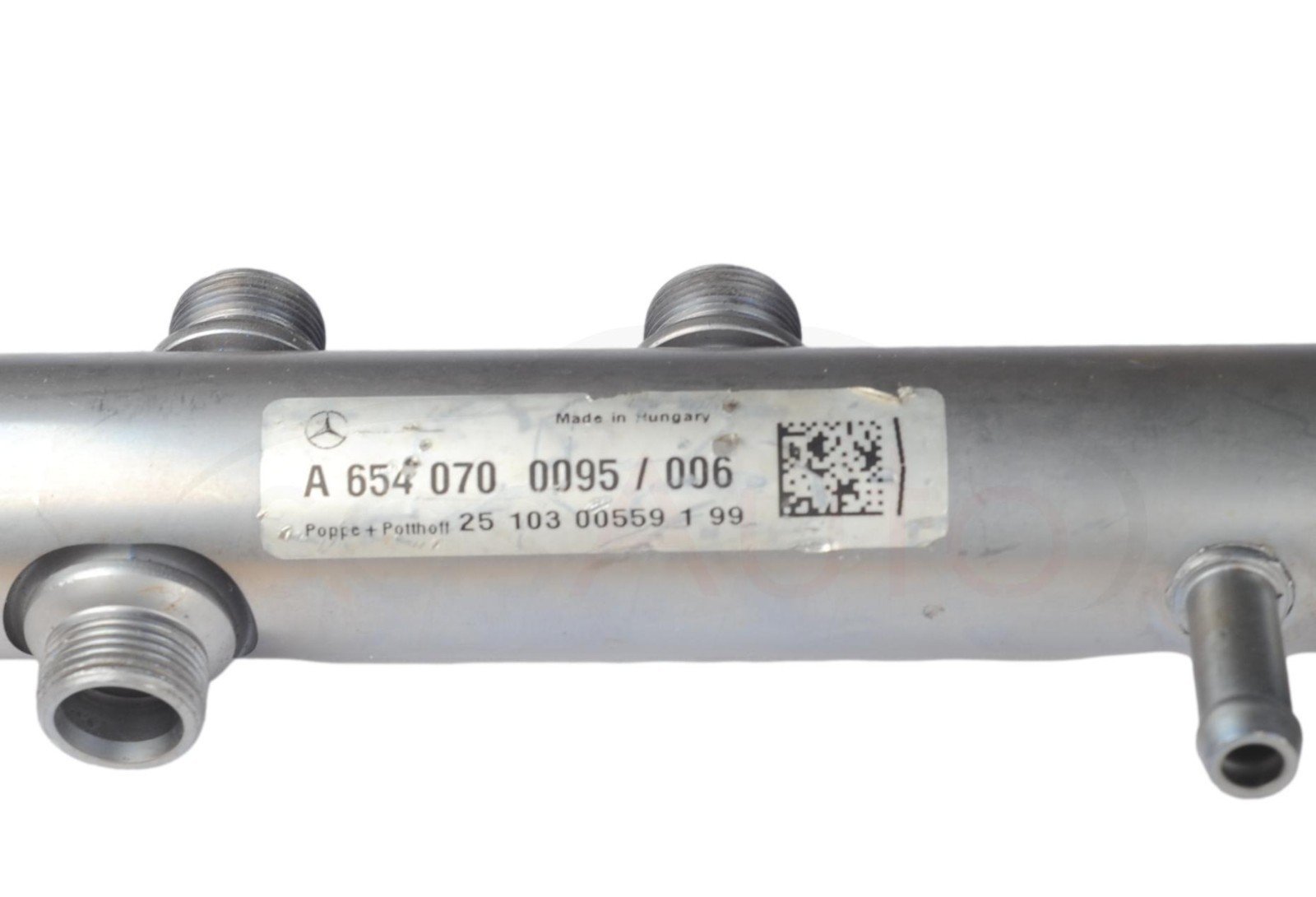 Genuine Fuel Distributor / Rail with Sensors A6540700195 Mercedes-Benz OM654 - Image 2