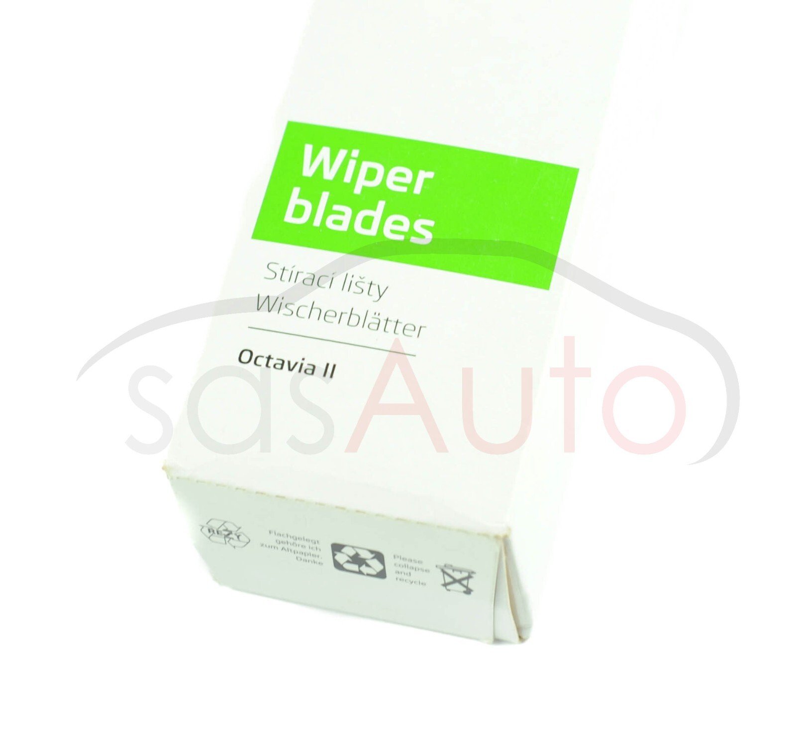 OEM Front Wiper Blades Set 1Z1998001 for Skoda Octavia II 2004-2013 - Image 4